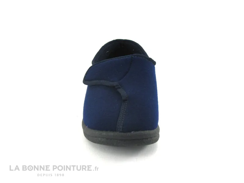 Achat chaussures PodoWell Femme Pantoufle Chausson, vente Fargeot Baladin Marine Chausson velcro