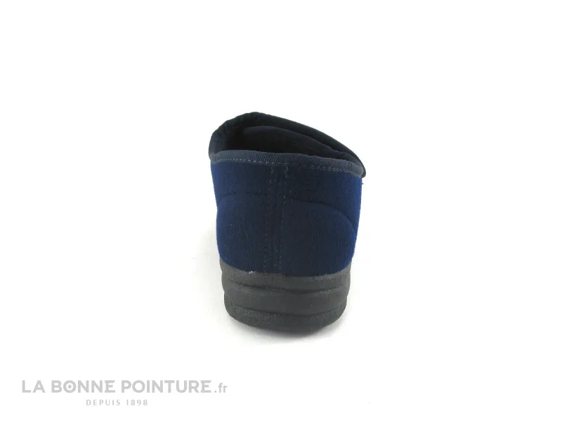 Achat chaussures PodoWell Femme Pantoufle Chausson, vente Fargeot Baladin Marine Chausson velcro