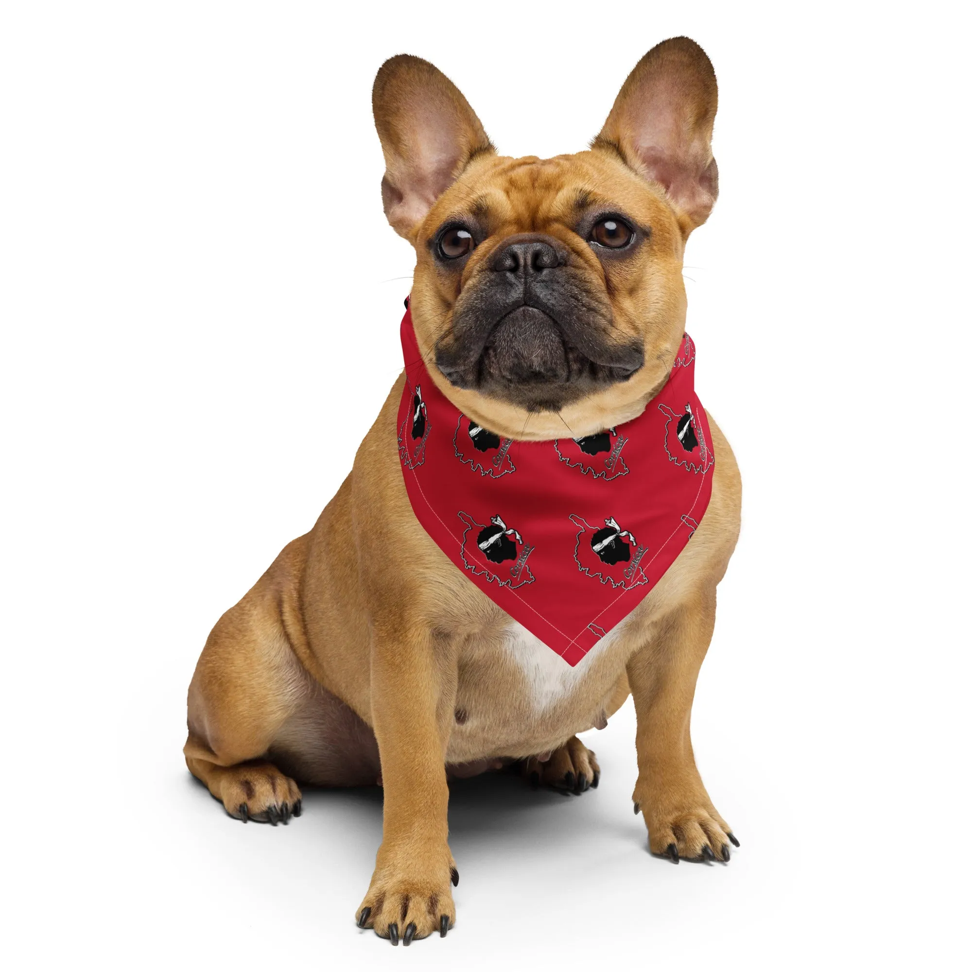 Bandana pour Chien Corsica Rouge