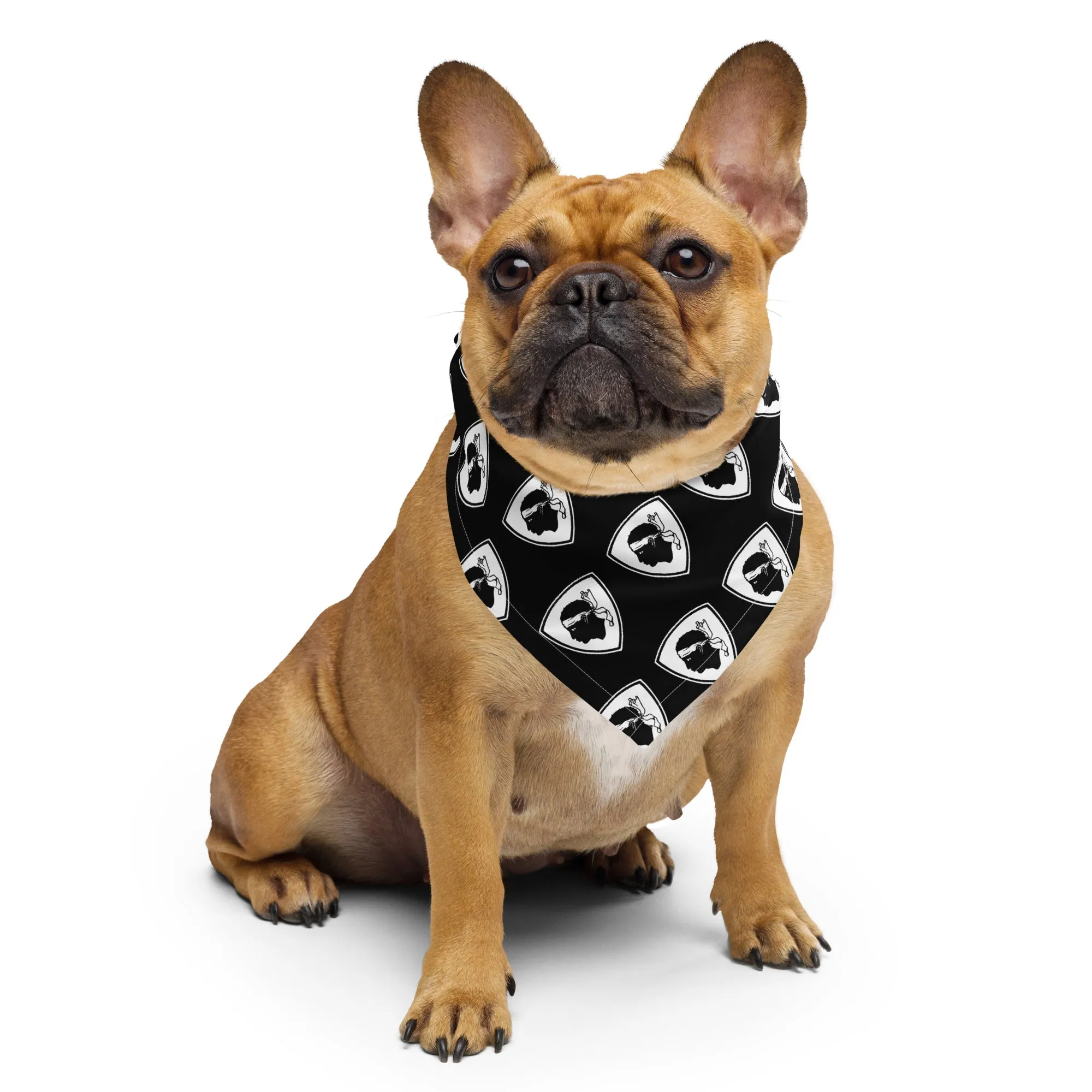 Bandana pour Chien Tête de Maure