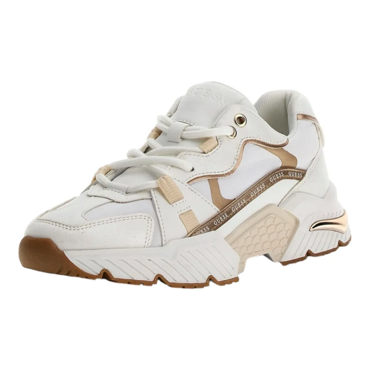 Baskets mode Guess carrli beige
