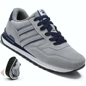 Baskets orthopédiques en cuir à lacets pour homme • Boutique orthopédique (FR)