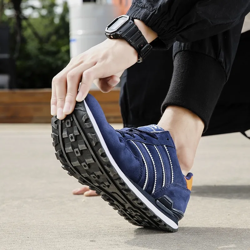 Baskets orthopédiques en cuir à lacets pour homme • Boutique orthopédique (FR)