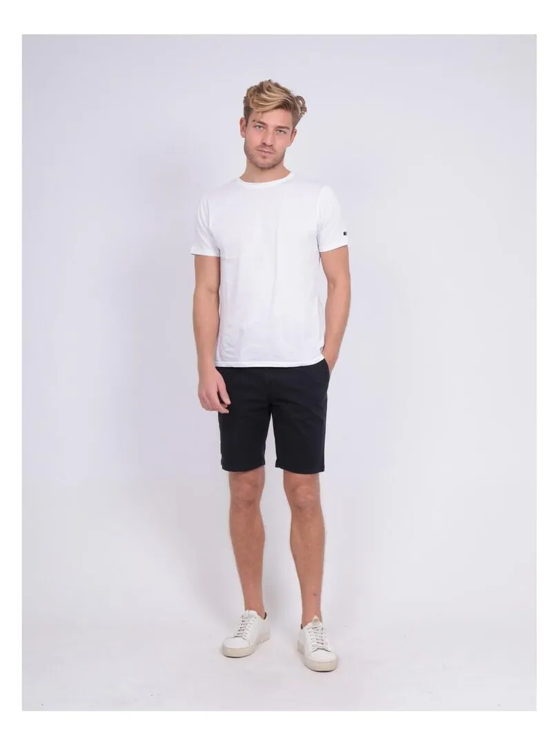 Bermuda chino BOSCO - Bleu marine