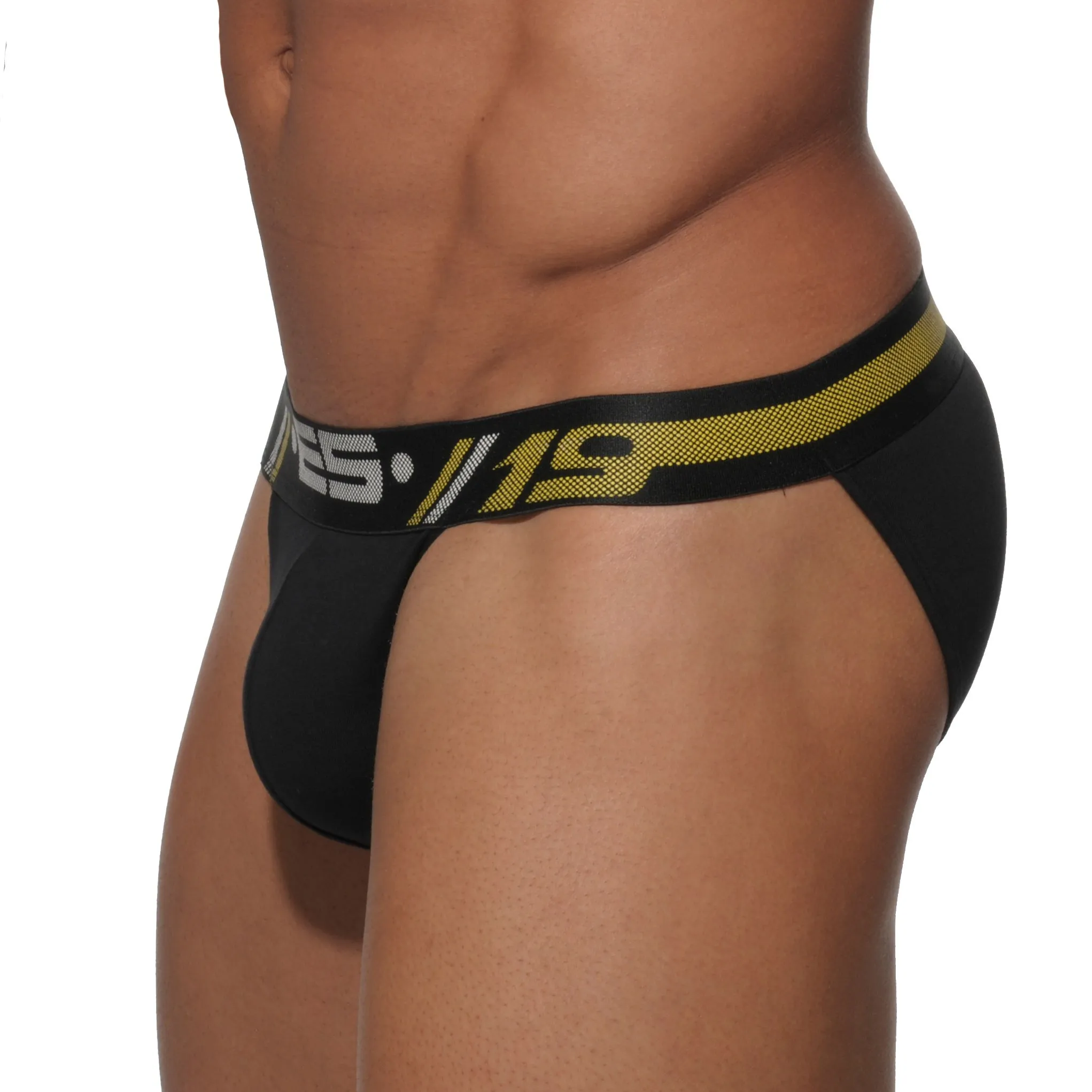 Bikini Daytona - noir - ES collection : vente slips et bandeaux pou...