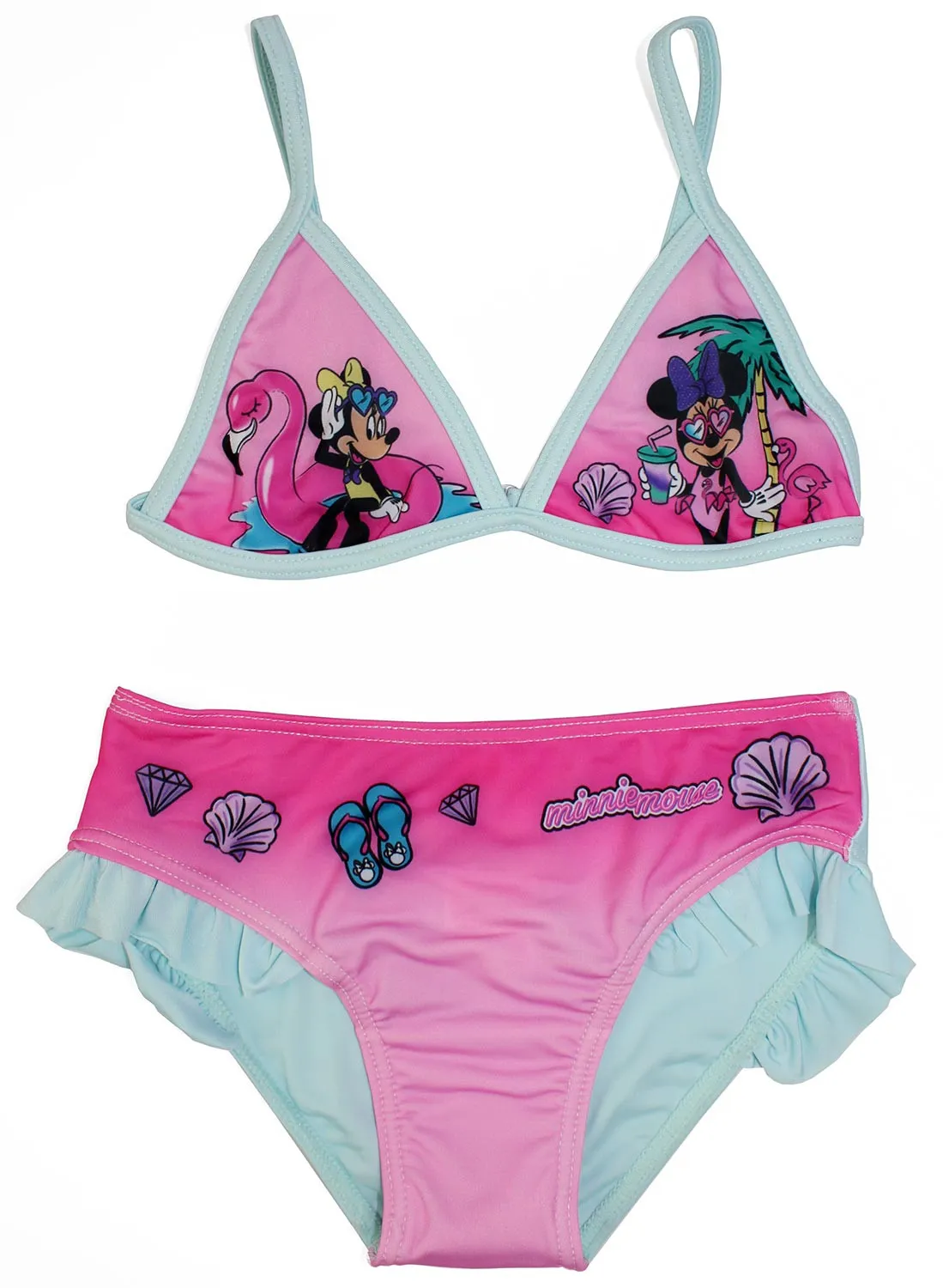 Bikini Minnie Bleu Ciel