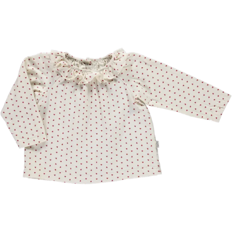 BLOUSE CHARME Coeurs Lipstick