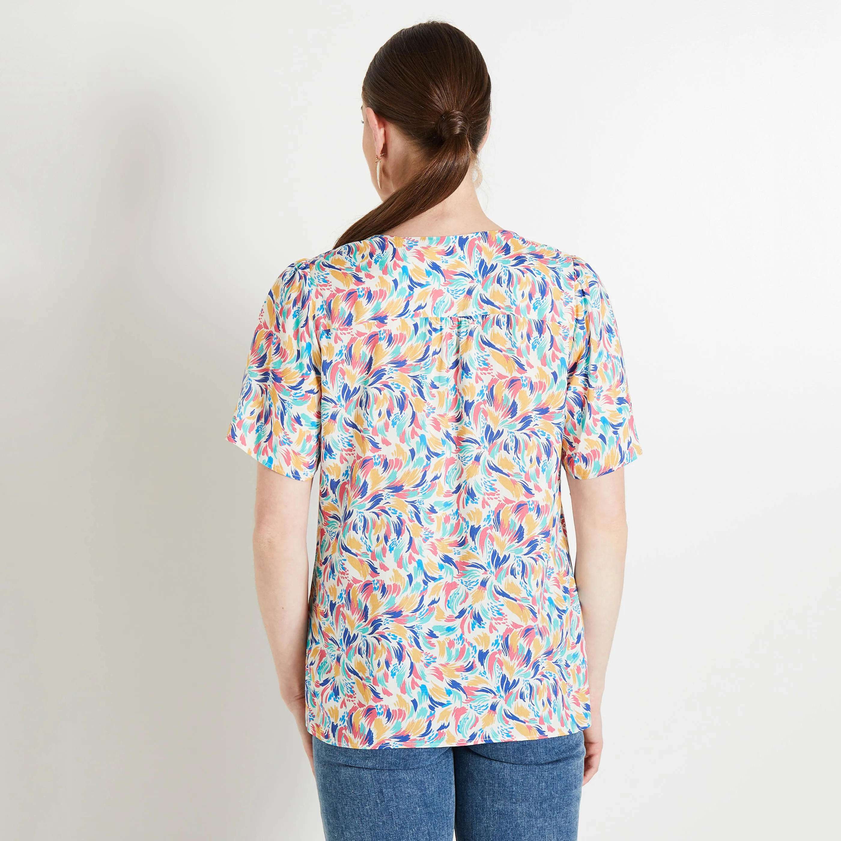 Blouse imprimée femme