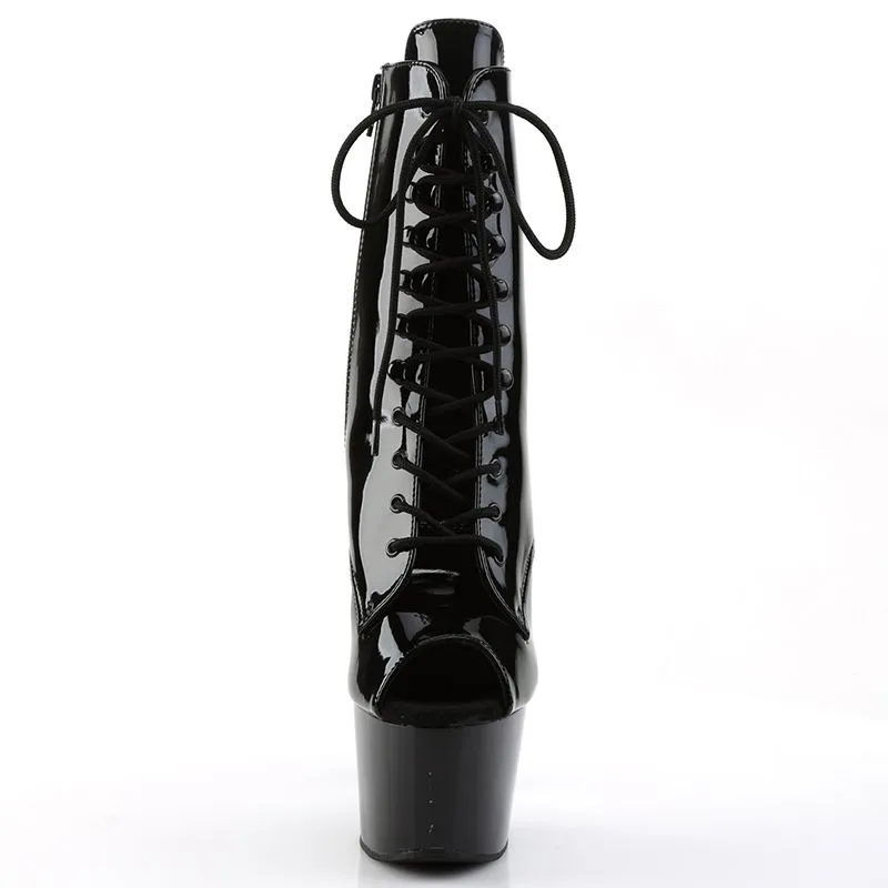 Bottines bout ouvert