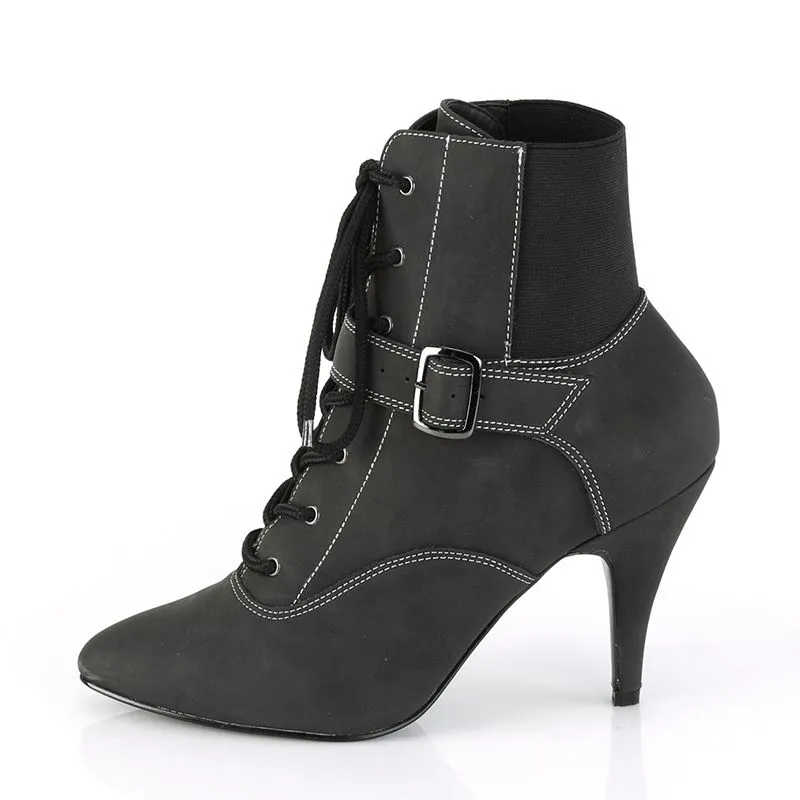 Bottines en nubuck caramel ou noire