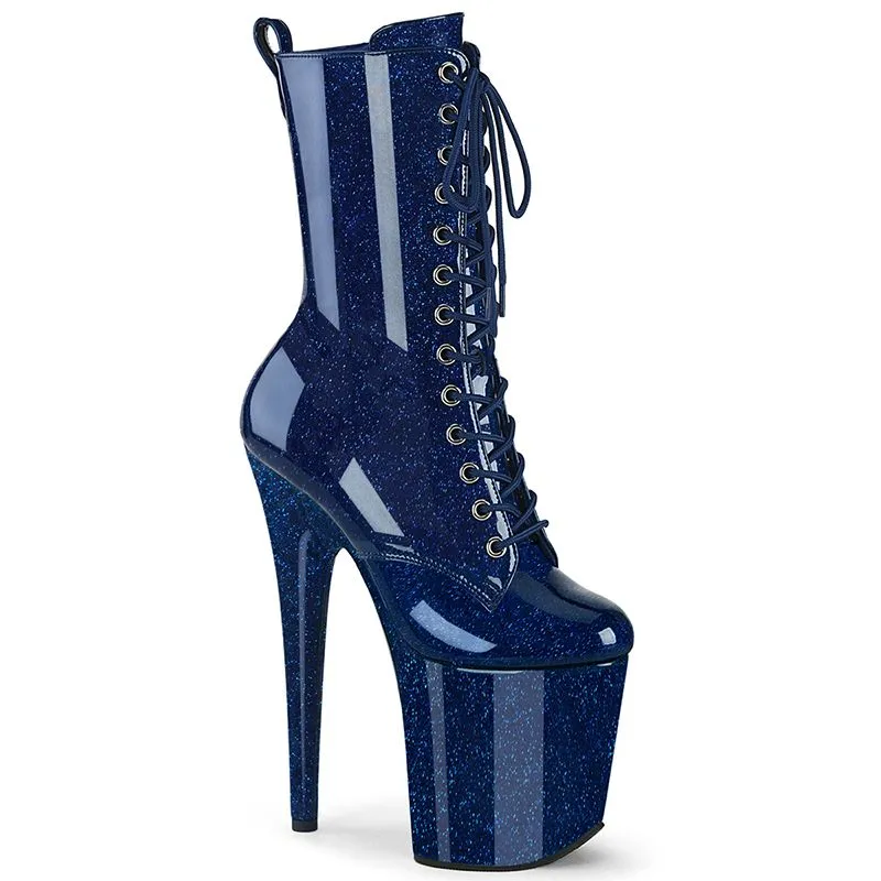 Bottines flamingo-1040 bout rond plateforme haute