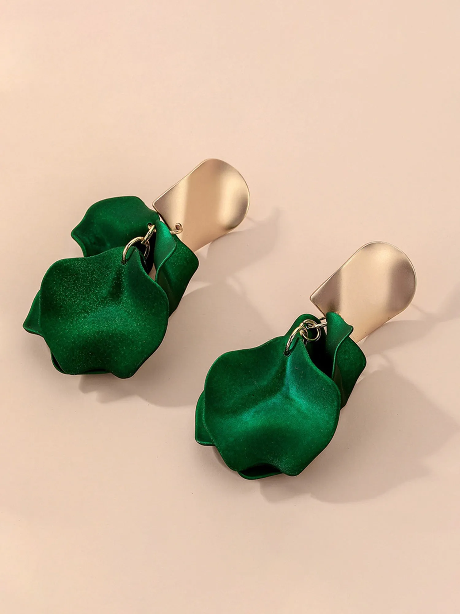 Boucles d'oreilles sexy en forme de fleur de rose