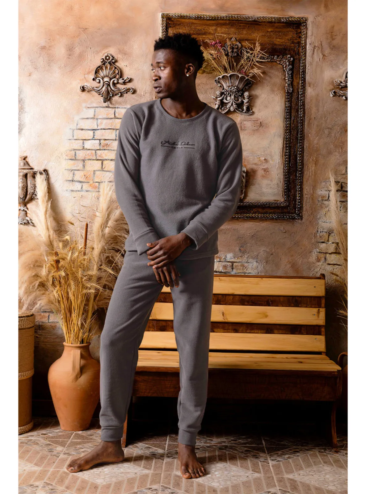Burgundy - Men`s Pyjama Sets
