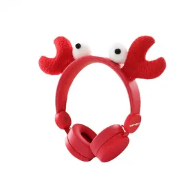 Casque audio enfant filaire Kidyears crabe
