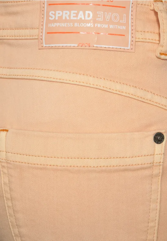 CECIL Pantalon slim fit multicolore, taille en pouces 32  - Style GESA