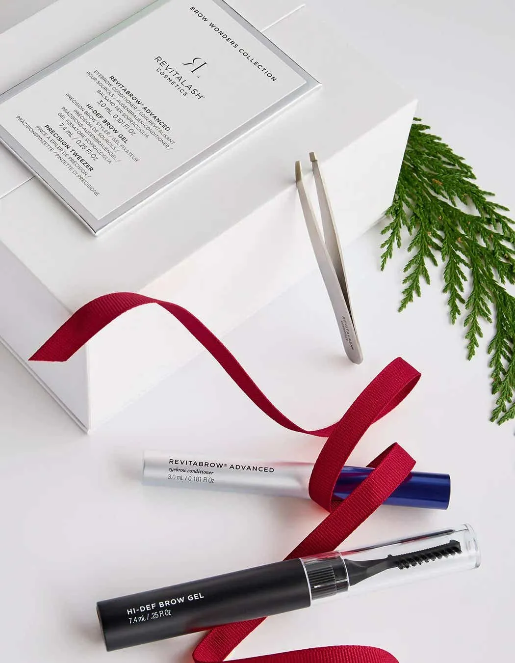 COFFRET - Brow Wonders Collection - Revitabrow Advanced 3ml + Hi-Def Brow Gel 7,4ml Offert + Pince à Epiler de Précision Offerte