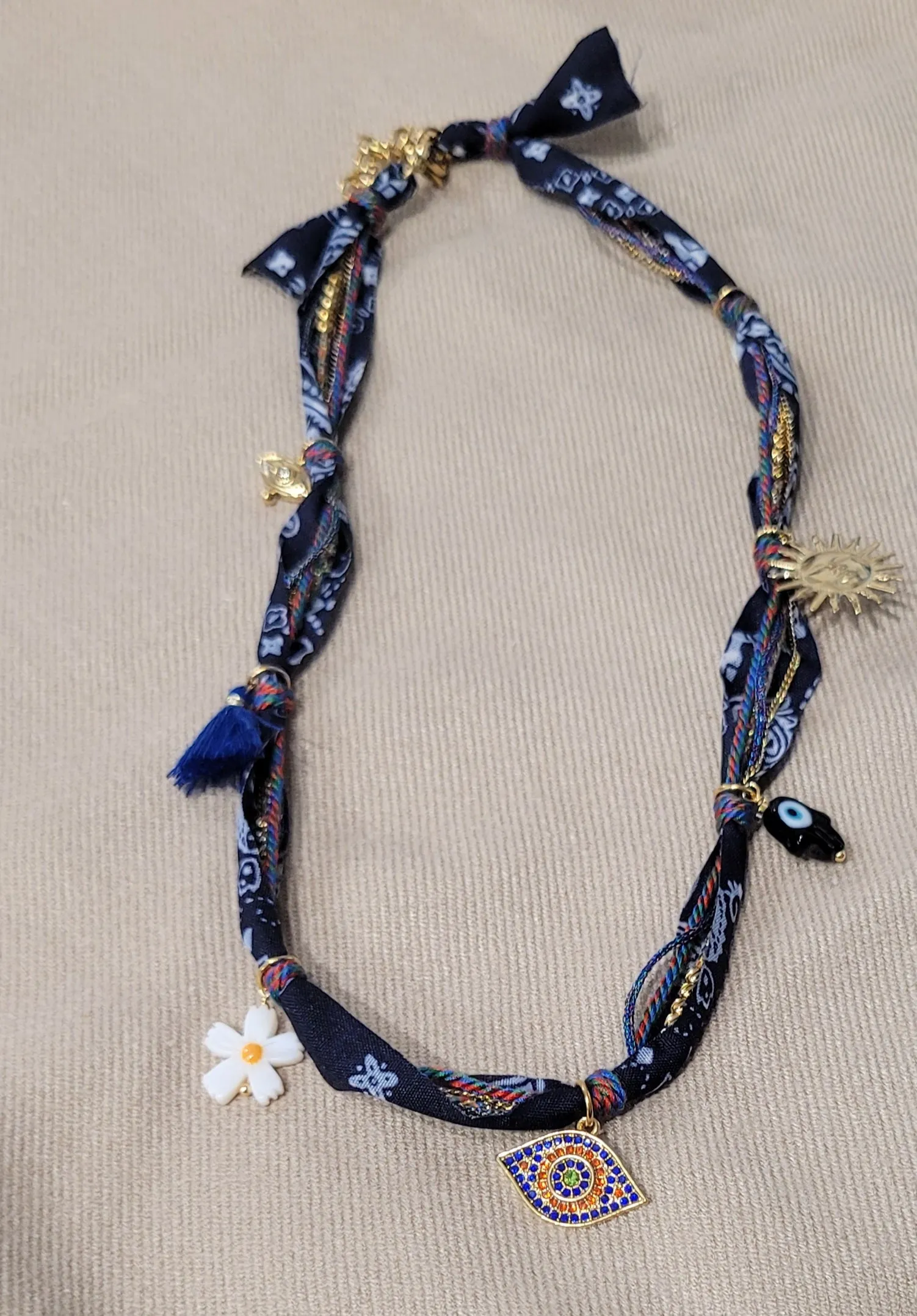 Collier/ Bracelet Bandana