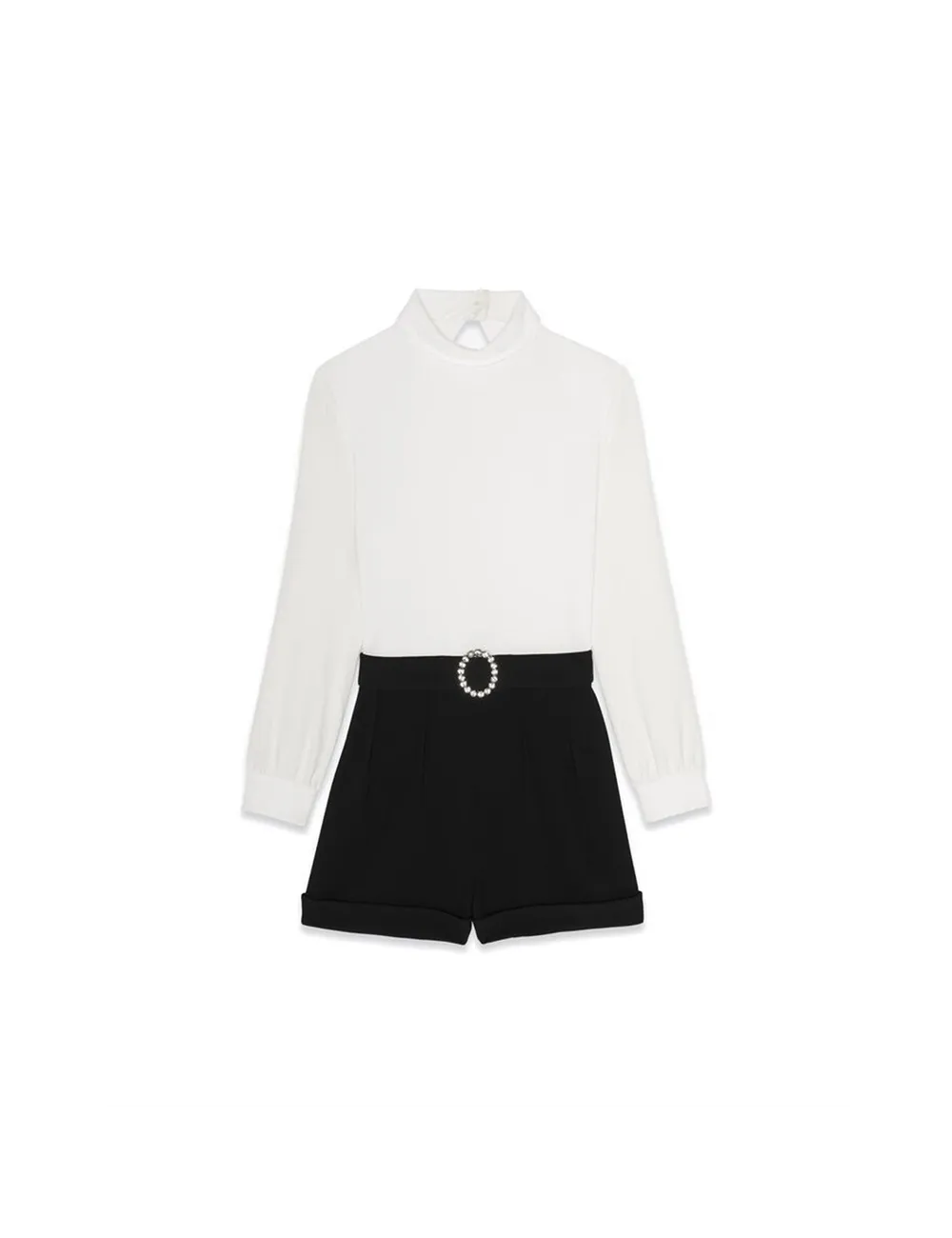 Combishort dos nu Saint Laurent - Shorts de luxe Big Boss Megeve
