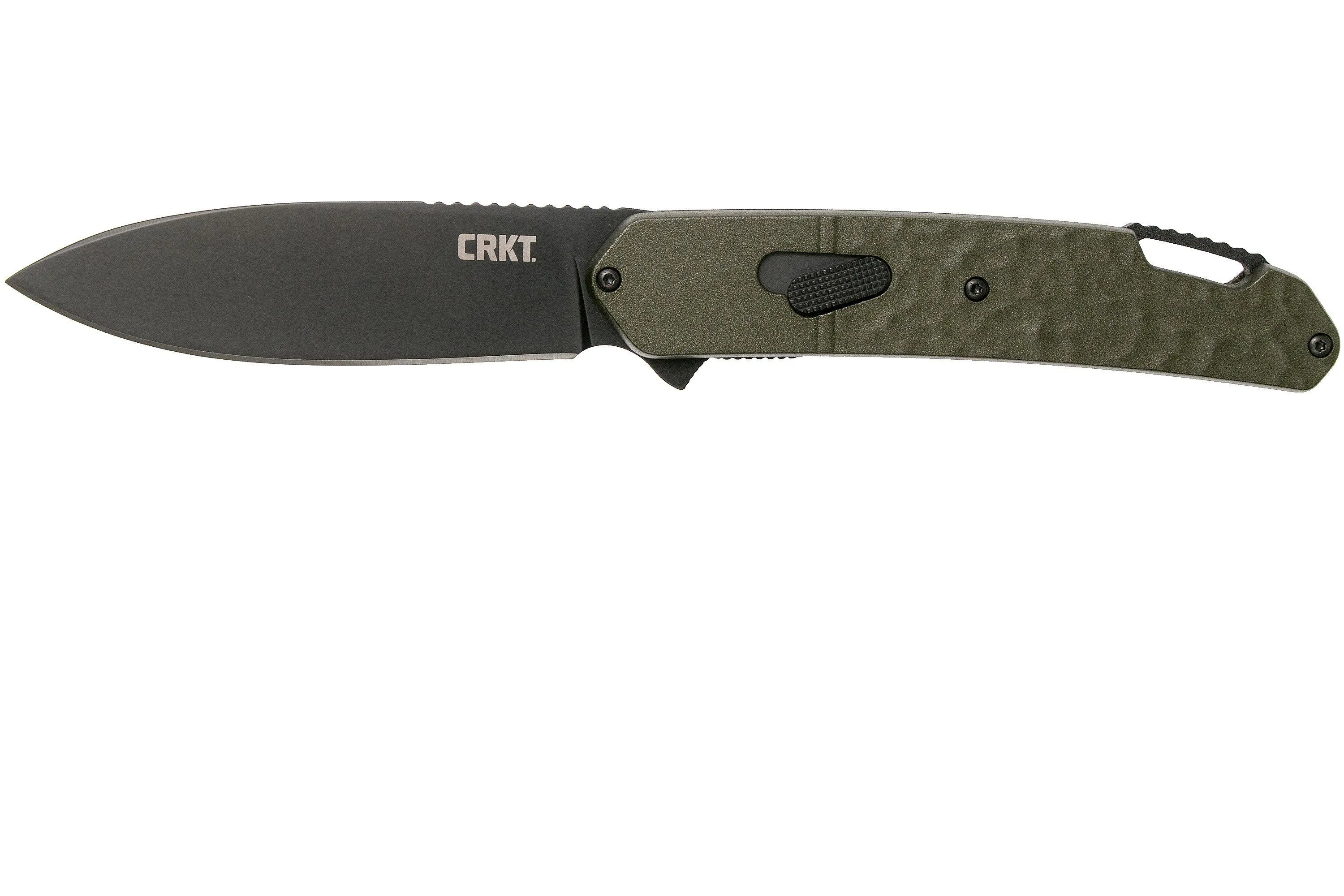  CRKT Bona Fide K542GKP OD Green couteau de poche, Ken Onion design