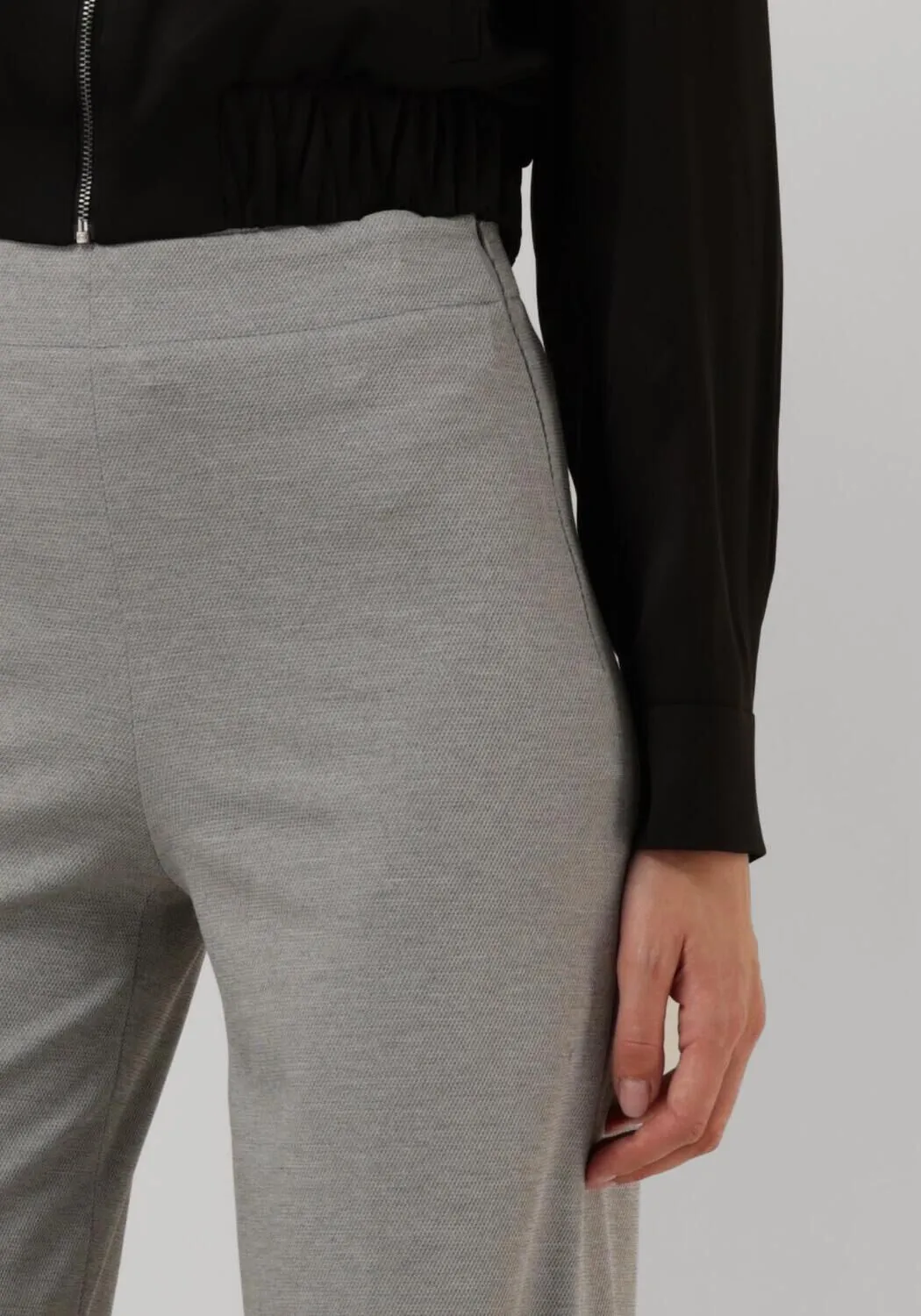 drykorn pantalon large before en gris