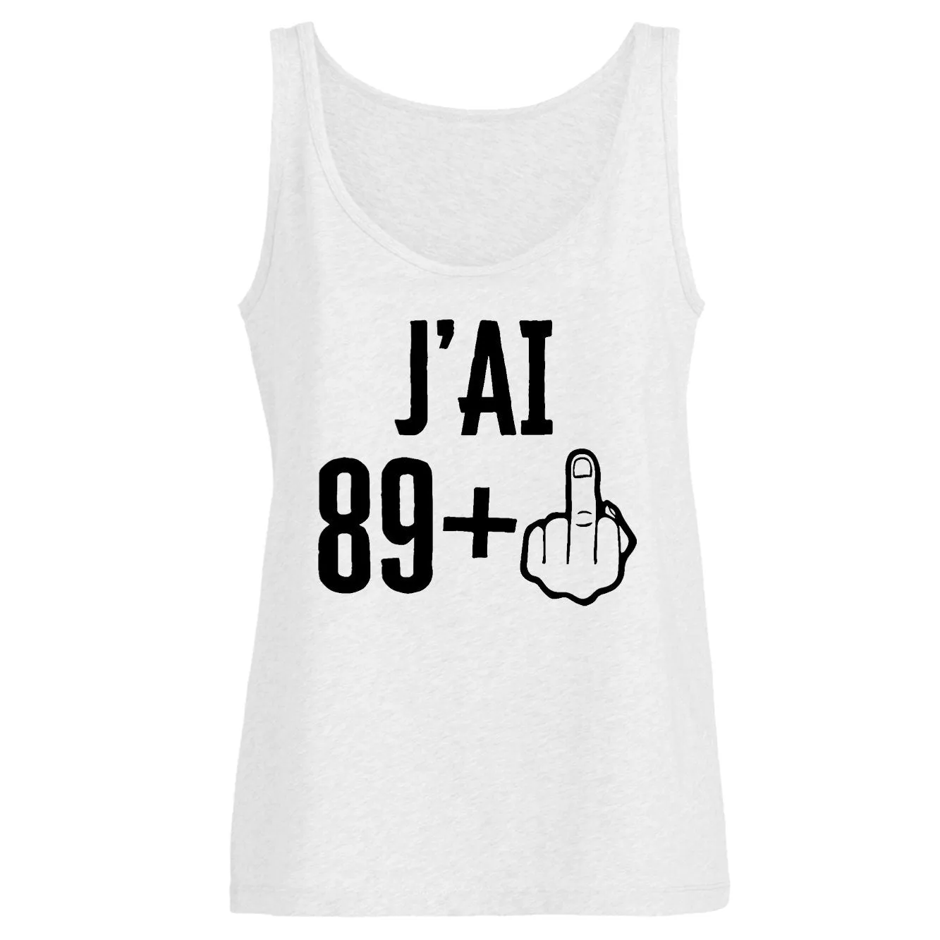 Débardeur Femme J'ai 90 ans 89 + 1