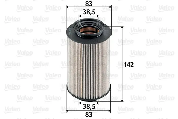 Filtre à carburant VALEO 587909 
