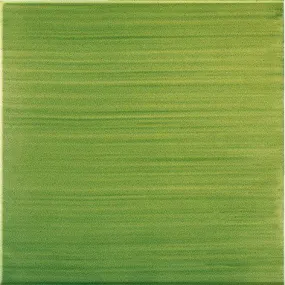 Francesco De Maio Cotto a Mano Pennellati Verde Certosa Esagono 8x8 cm 