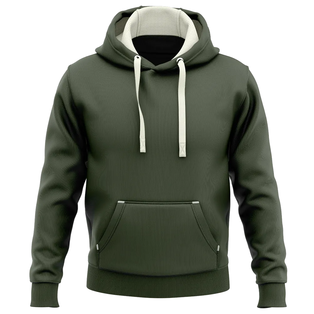 Hoodie Deluxe Vert_ForetCR