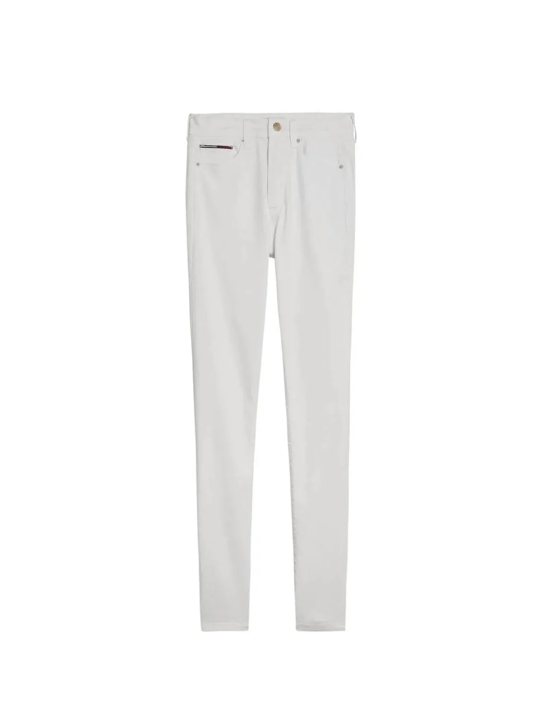 Jean Femme Tommy Jeans Ref 55959 Blanc Denim