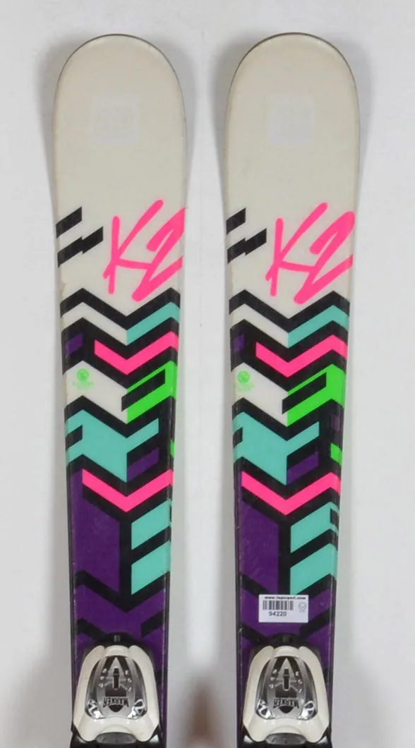 K2 MISSY white - skis d'occasion Junior