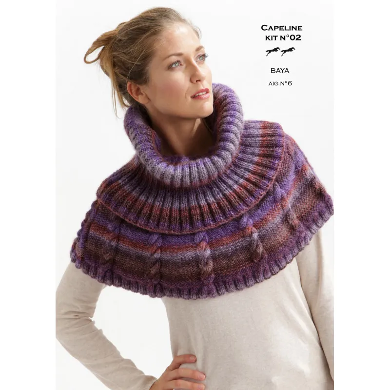 Kit tricot n°02 Capeline