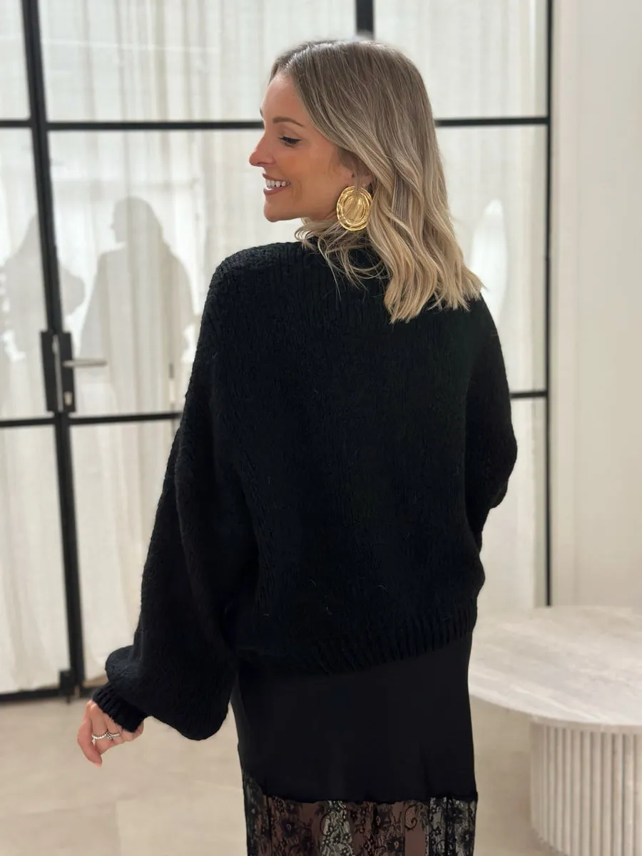 Le pull Sidji noir