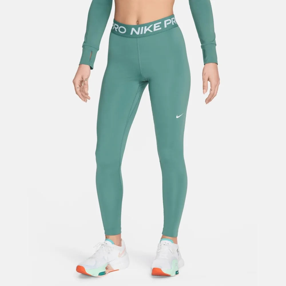 Legging Nike Nike Pro Vert d'eau pour femme