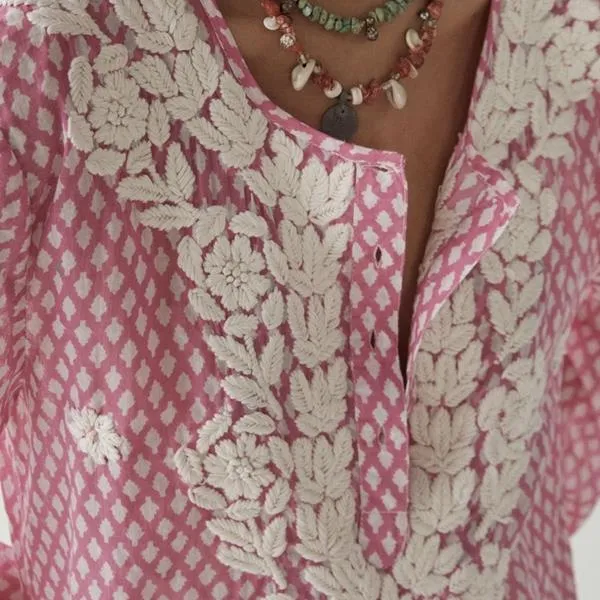Maison Hotel - Blouse - Rita Blouse Pink 