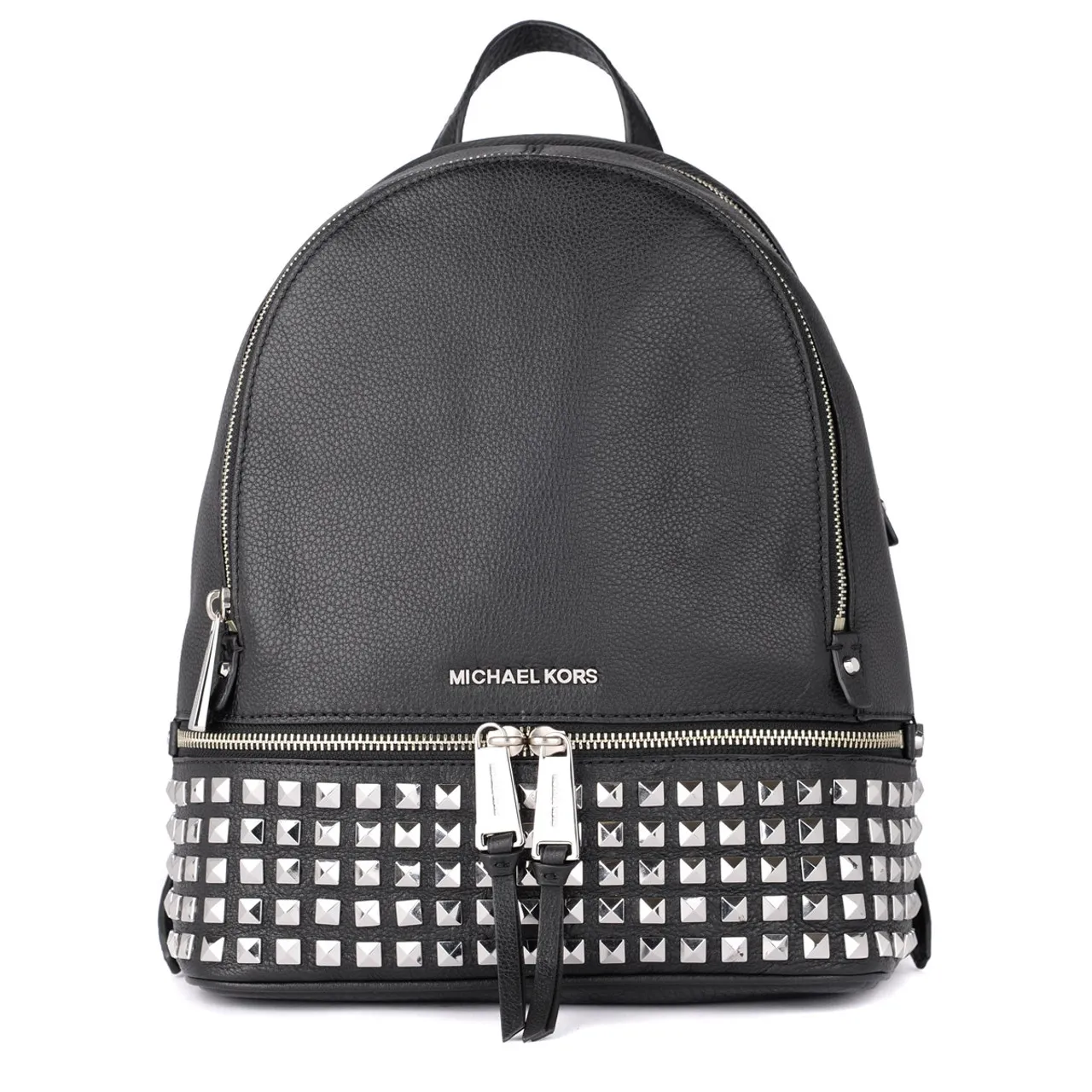 Michael Kors Sac à dos Rhea moyen cuir noir