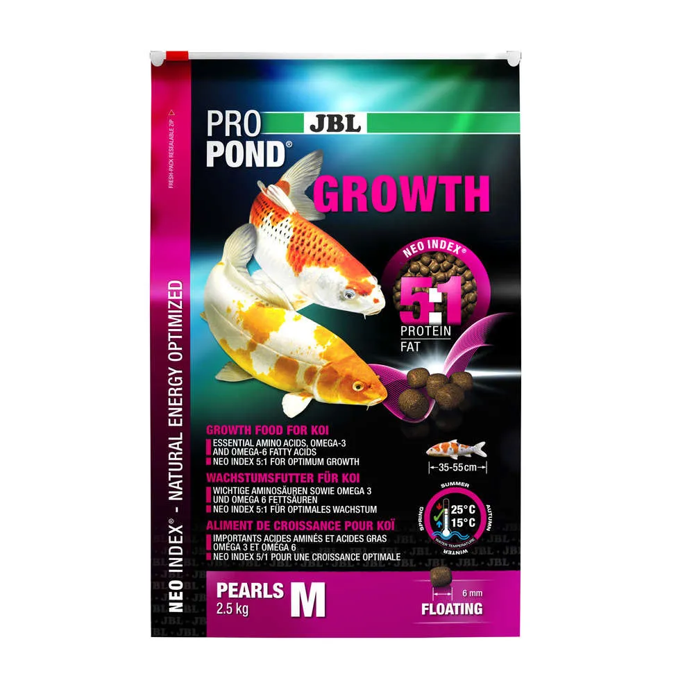Nourriture poisson JBL Profond Growth M : 2,5kg
