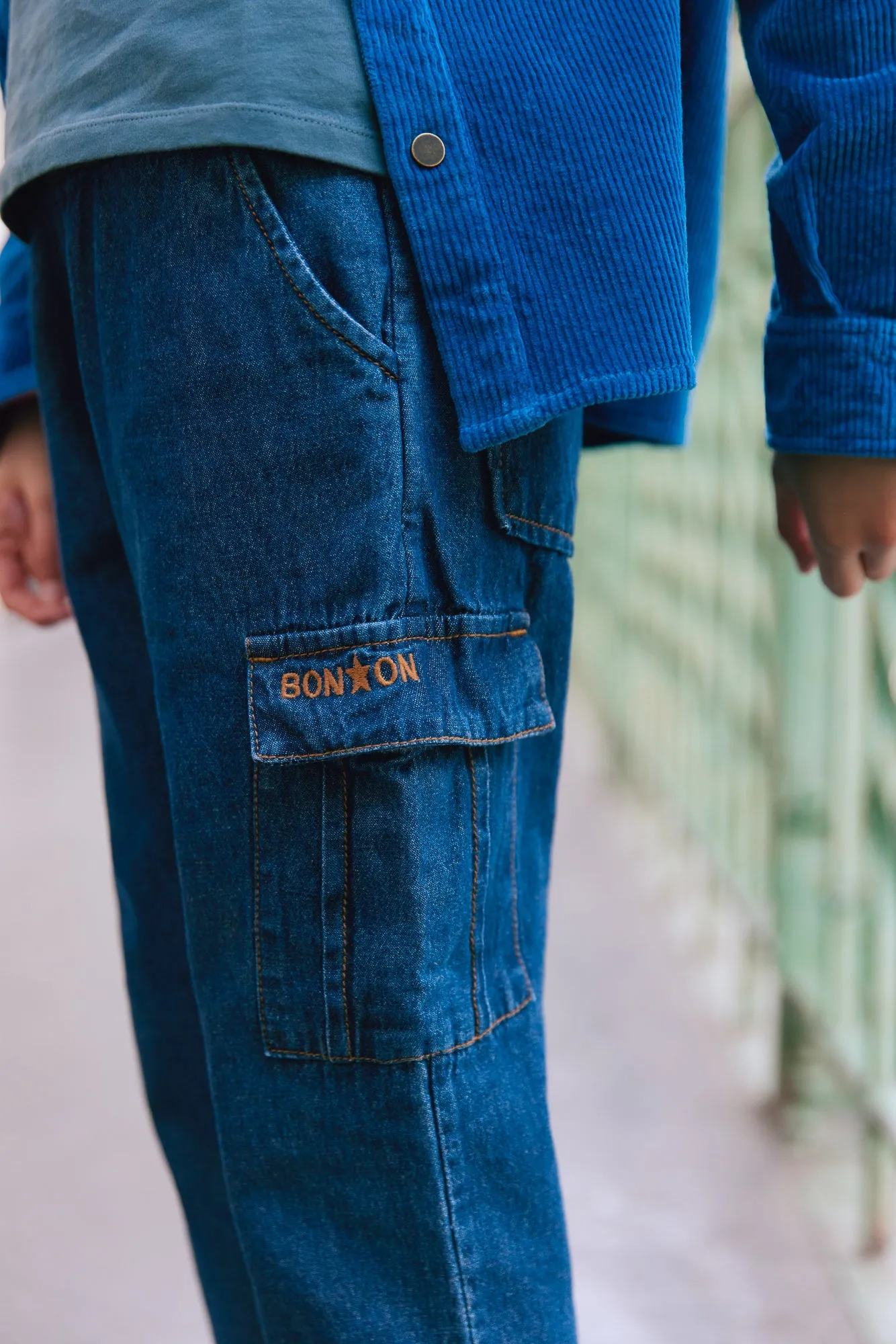 Pantalon - Fraggle chambray bleu