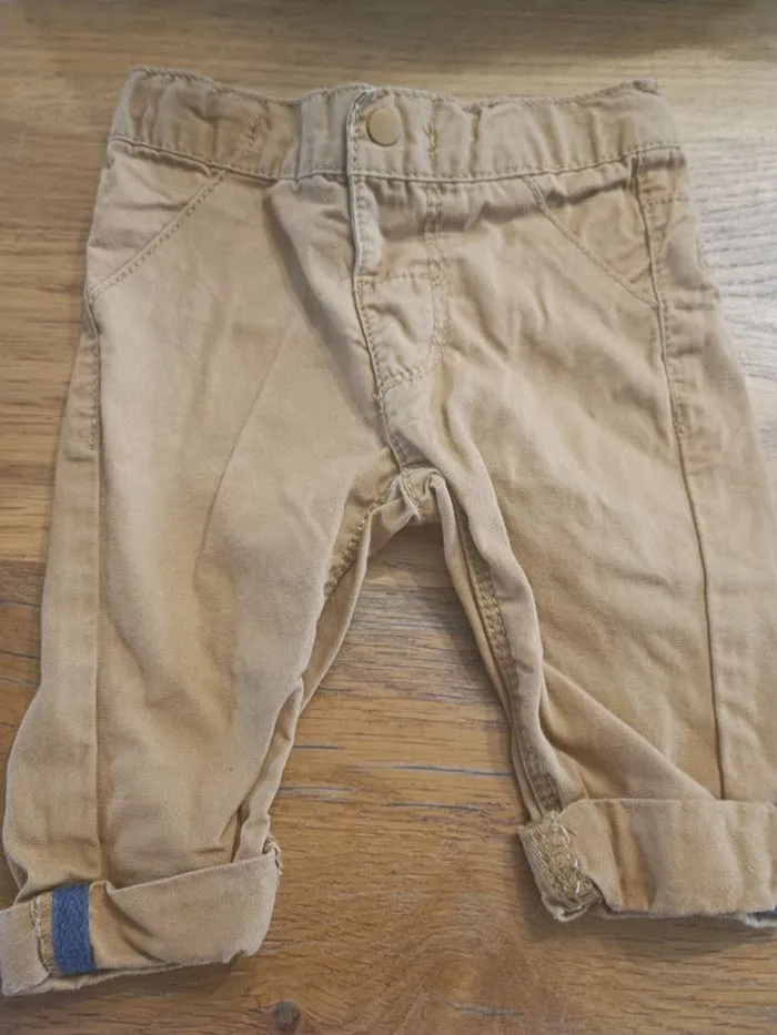 Pantalon marron - Kimadi - 3 mois  | Beebs