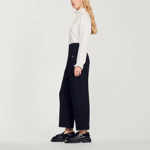 Pantalon taille haute