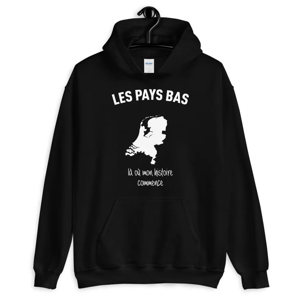 Pays Bas là où mon histoire commence - Sweatshirt à capuche