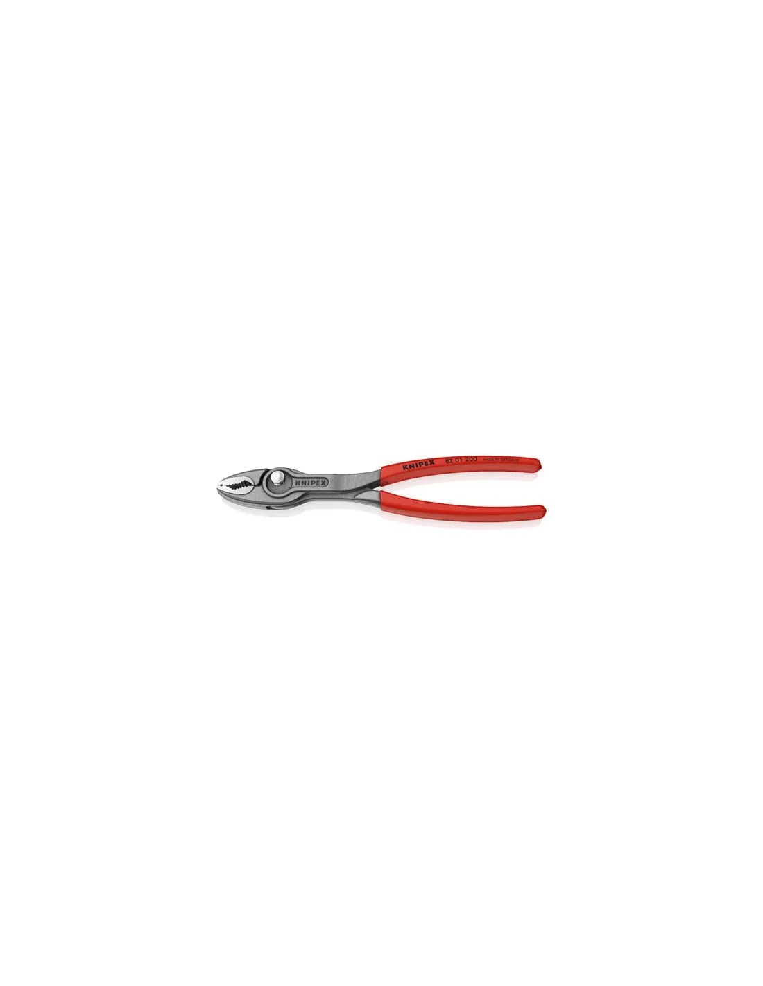 Pince multiprise frontale 200 mm TwinGrip | 82 01 200 - Knipex