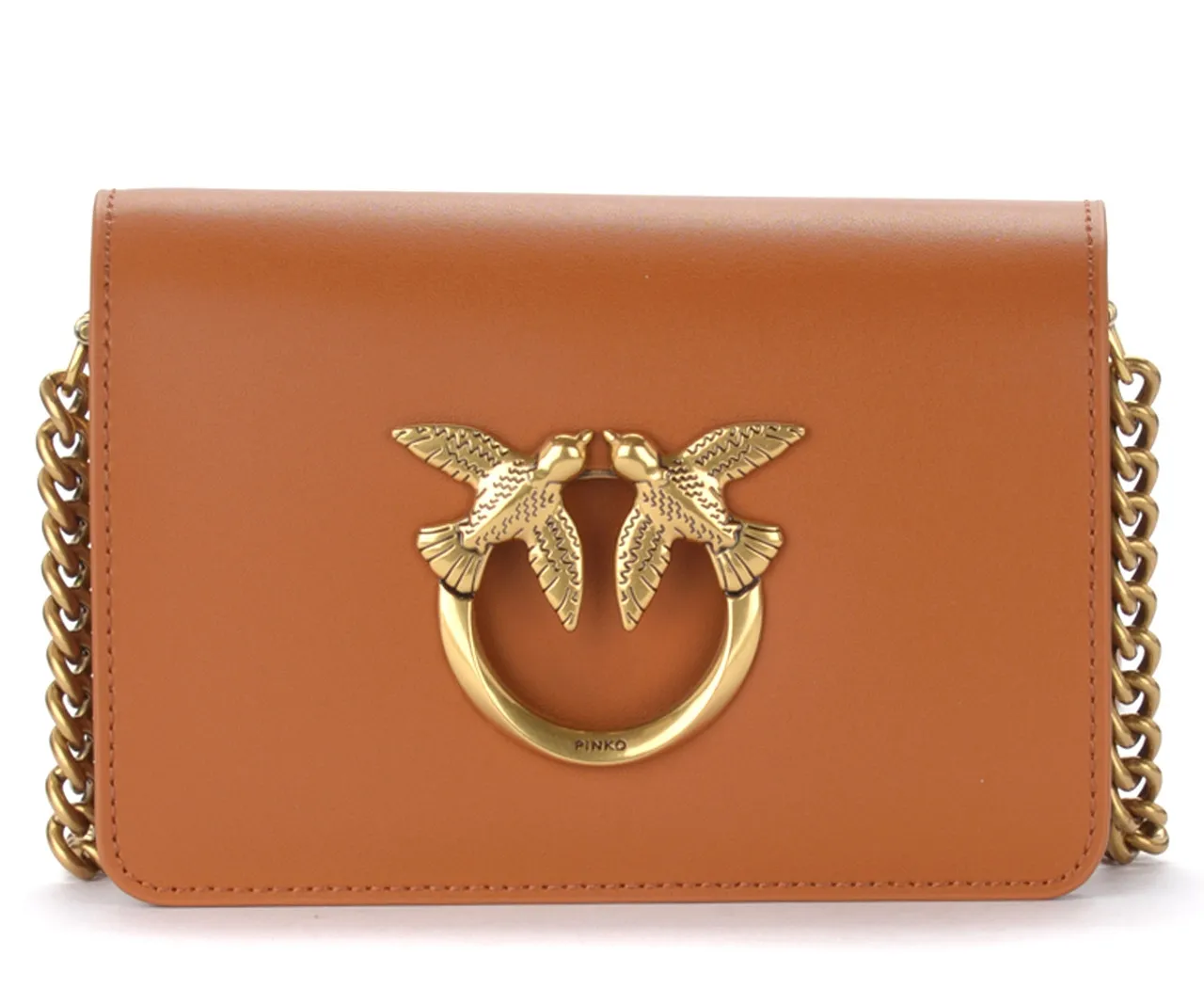 Pinko Sac à bandoulière Mini Love Bag Click couleur cuir