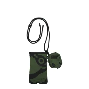 Porte-téléphone mobile Kenzo AirPods Case Men Fabric Green / Green Camouflage