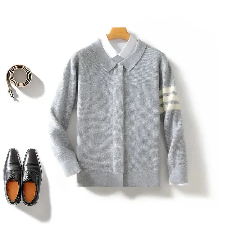 Pull en laine pour hommes - ric