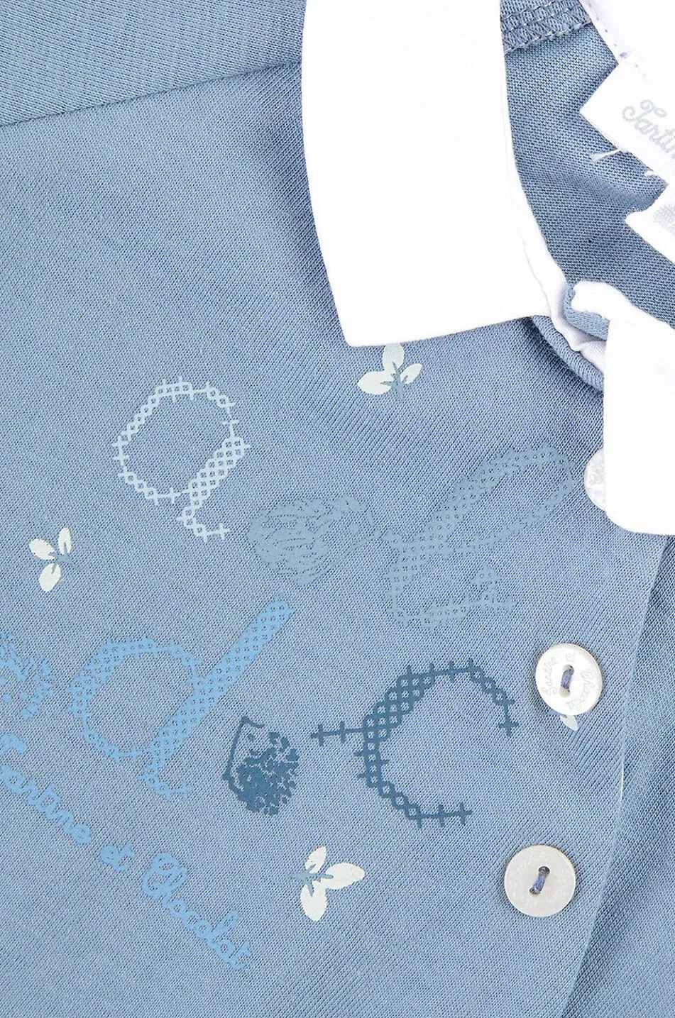 Pyjama en coton bébé motif ABC et hérissons