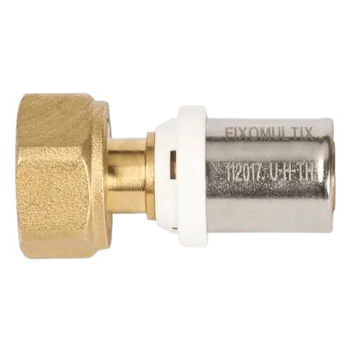 Raccord multicouche écrou tournant à sertir - Ø16x15/21 - 30314-16-15 - Fixomultix - Ayor