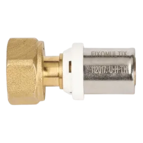 Raccord multicouche écrou tournant à sertir - Ø16x15/21 - 30314-16-15 - Fixomultix - Ayor