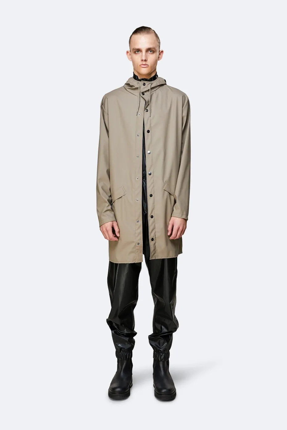 Rains - Long Jacket - Taupe