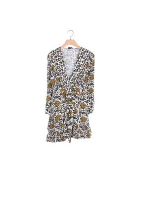 Robe courte imprimée