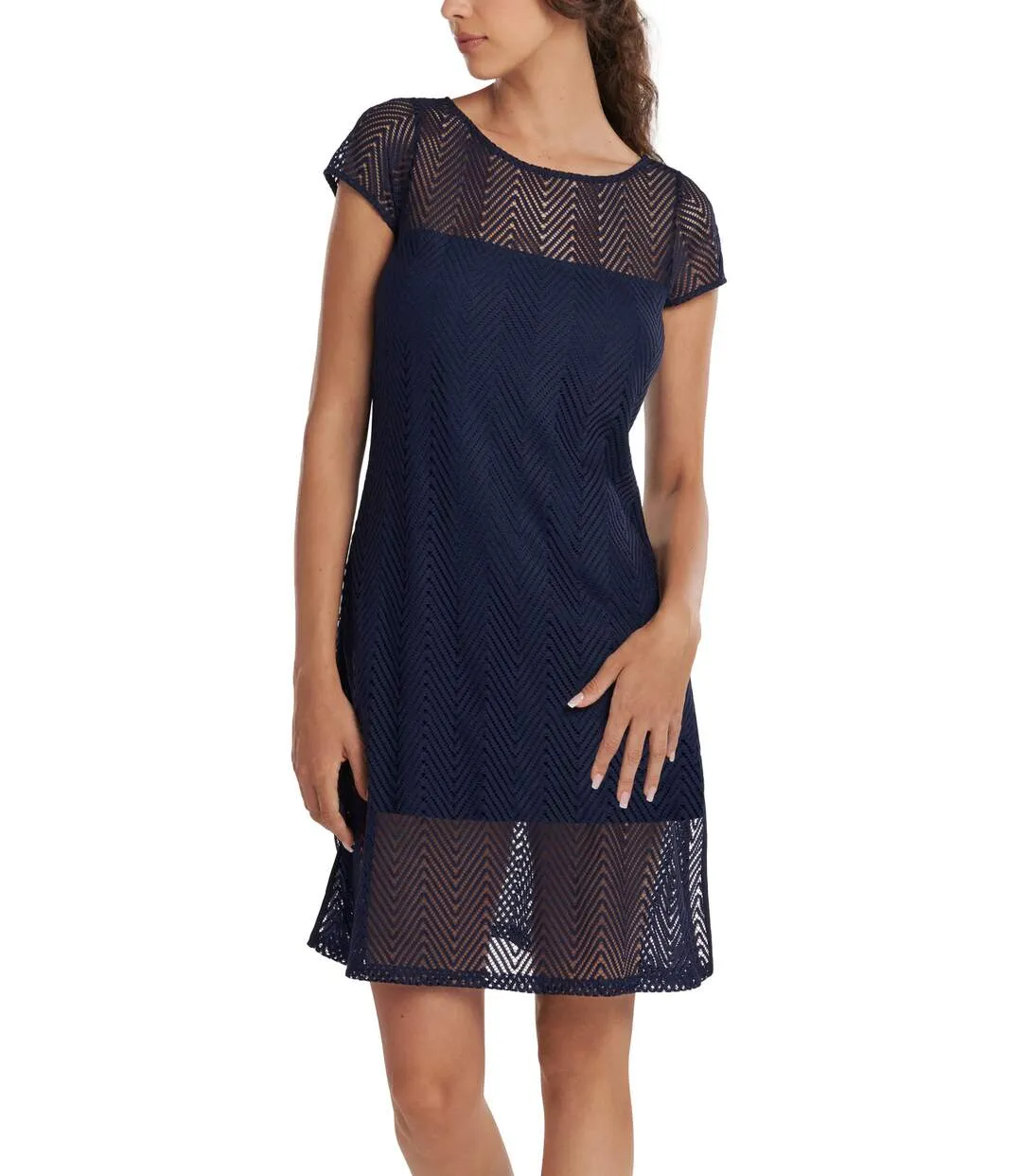 Robe estivale manches courtes Santorini Lisca